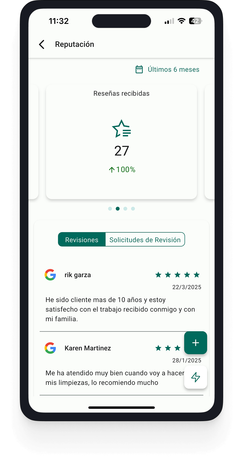 <strong>Piloto automático</strong> para tu reputación y confianza online.